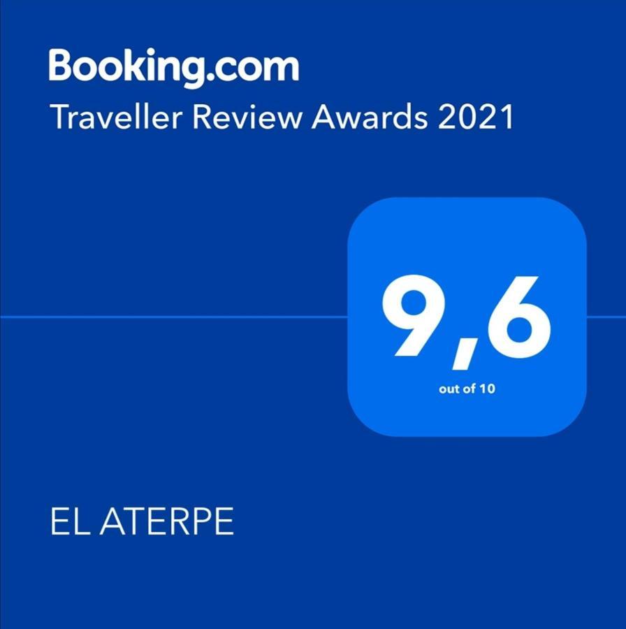 El Aterpe Apartman Aldehuela del Rincón Kültér fotó