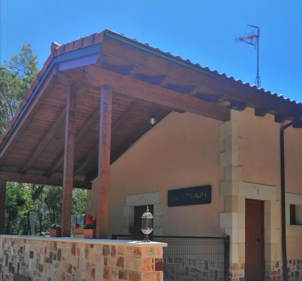 El Aterpe Apartman Aldehuela del Rincón Kültér fotó